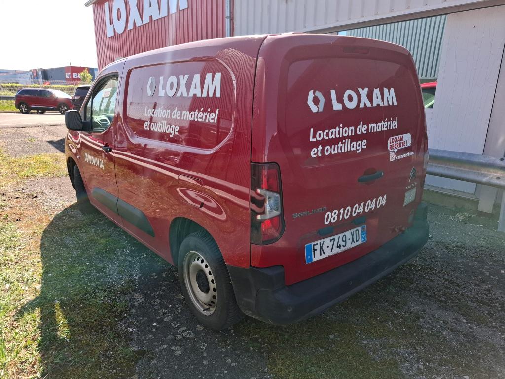 Citroen BERLINGO VAN M 650 BLUEHDI 75 BVM5 CLUB 2019