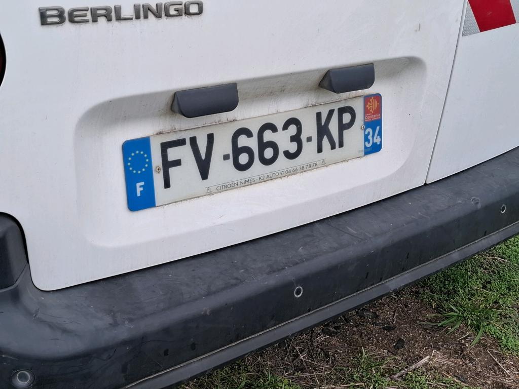 Citroen BERLINGO VAN M 650 BLUEHDI 100 S&S BVM5 CLUB 2020