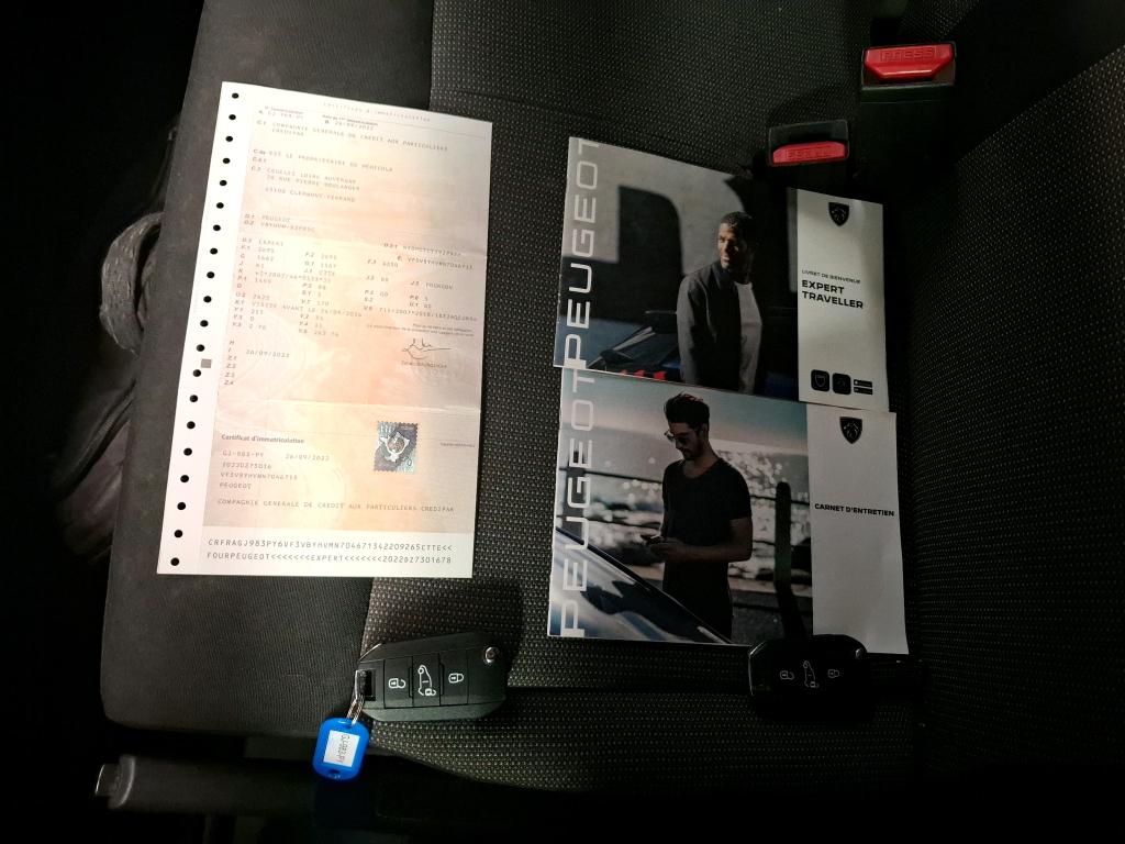 Peugeot EXPERT FGN TOLE STANDARD 1.5 BLUEHDI 120 S&S BVM6 ASPHALT 2022
