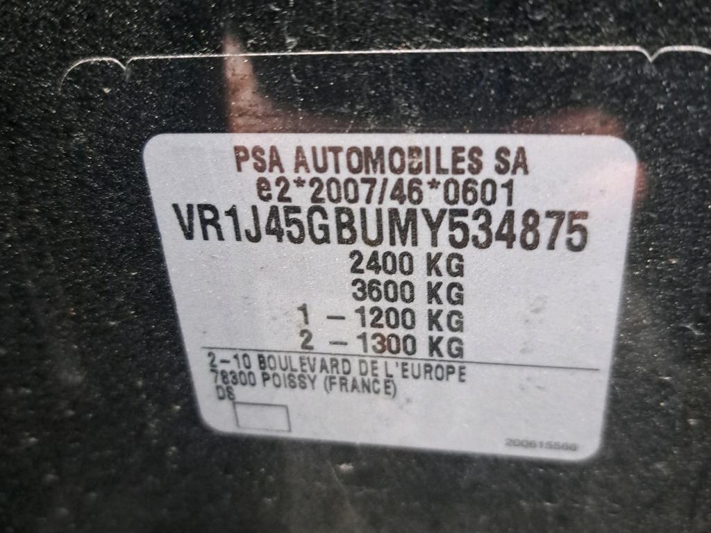 DS DS7 Crossback Hybride E-Tense 300 EAT8 4x4 Rivoli 2021