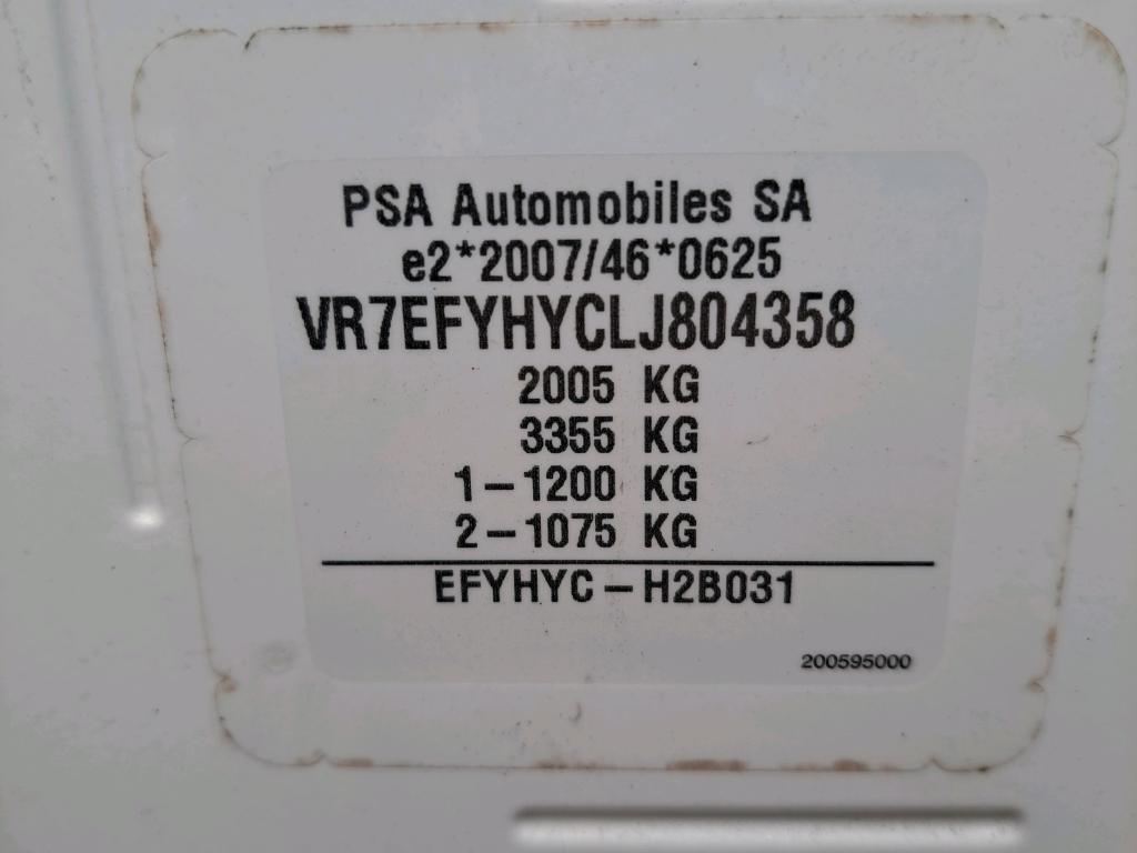 Citroen BERLINGO VAN M 650 BLUEHDI 100 S&S BVM5 CLUB 2020