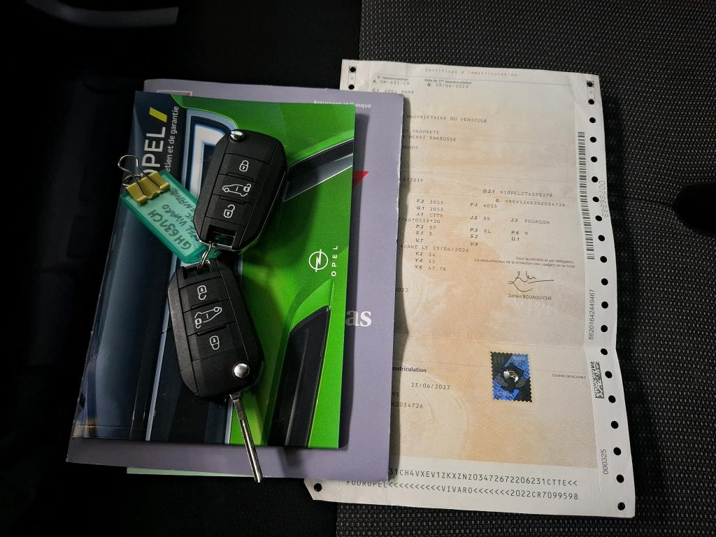 Opel VIVARO-E FGN L3 300 75 KWH PACK BUSINESS 2022