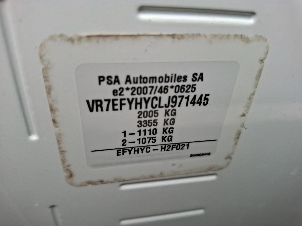 Citroen BERLINGO VAN M 650 BLUEHDI 100 S&S BVM5 CLUB 2020