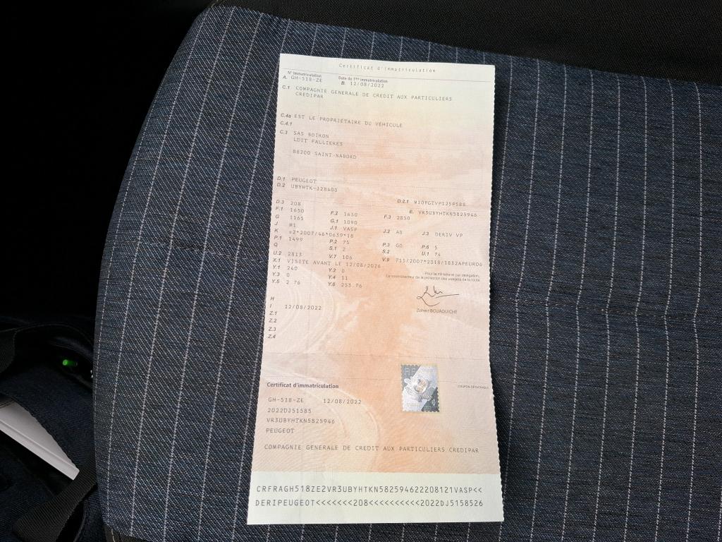 Peugeot 208 BLUEHDI 100 S&S BVM6 PREMIUM 2022