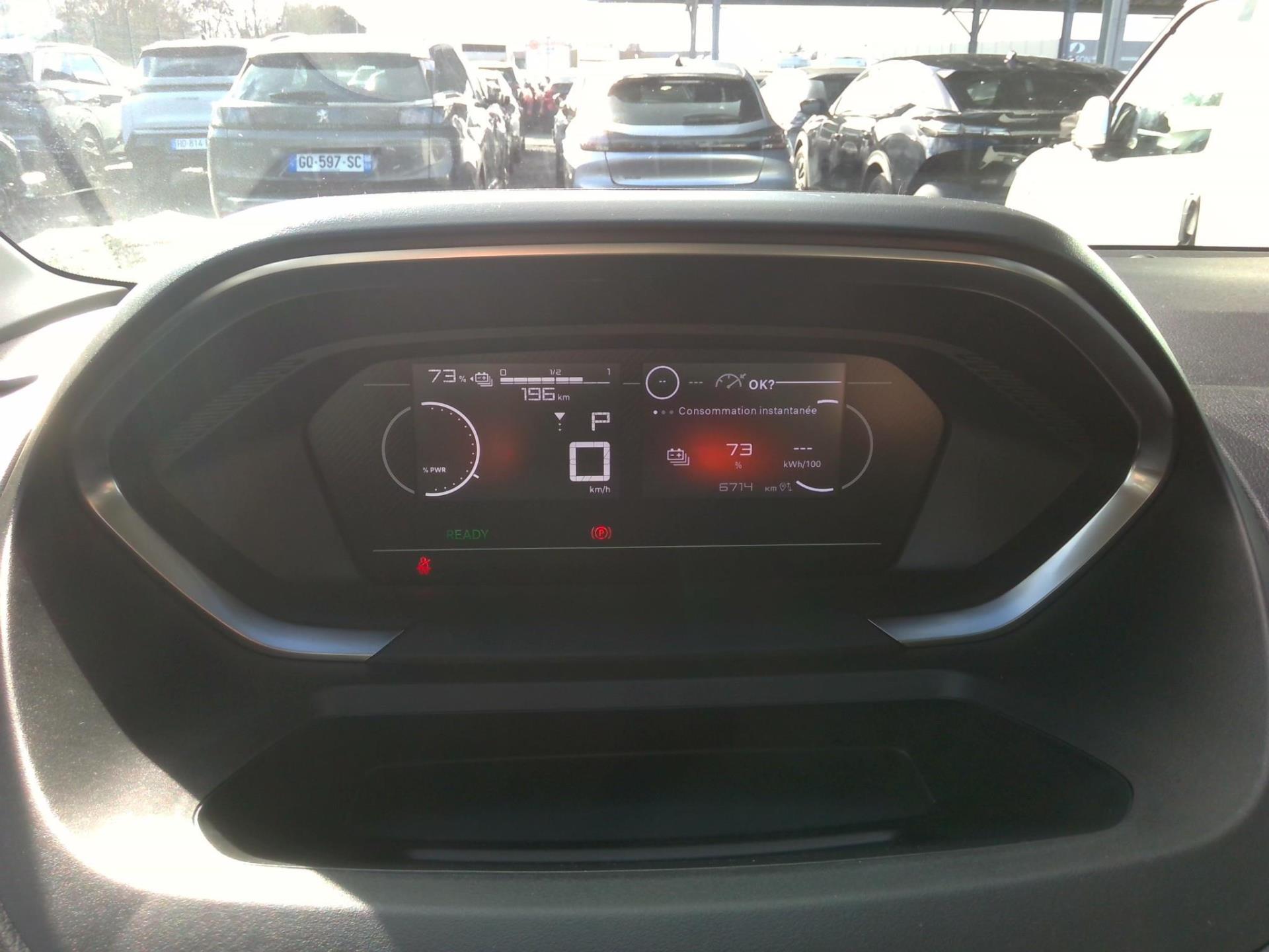 Peugeot E-RIFTER N1 136 TAILLE M BATTERIE 54 KWH 5 PL ACTIVE PACK 2025