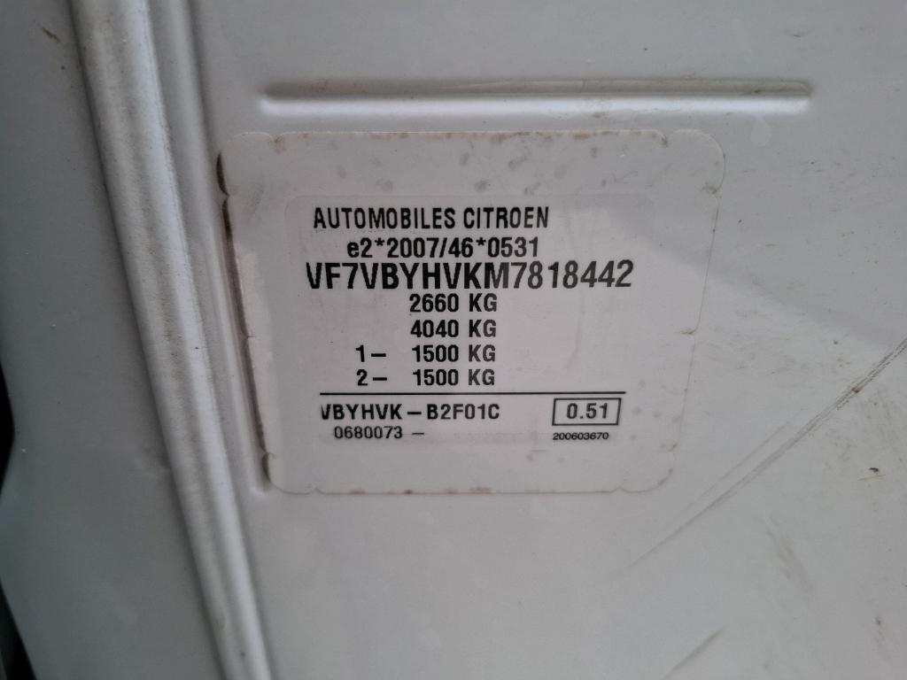 Citroen JUMPY FGN M BLUEHDI 120 S&S BVM6 DRIVER 300 NM 2021