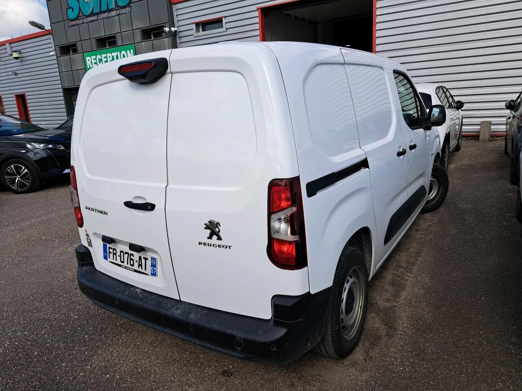 Peugeot PARTNER FOURGON STANDARD 650 KG BLUEHDI 100 S&S BVM5 ASPHALT 2020