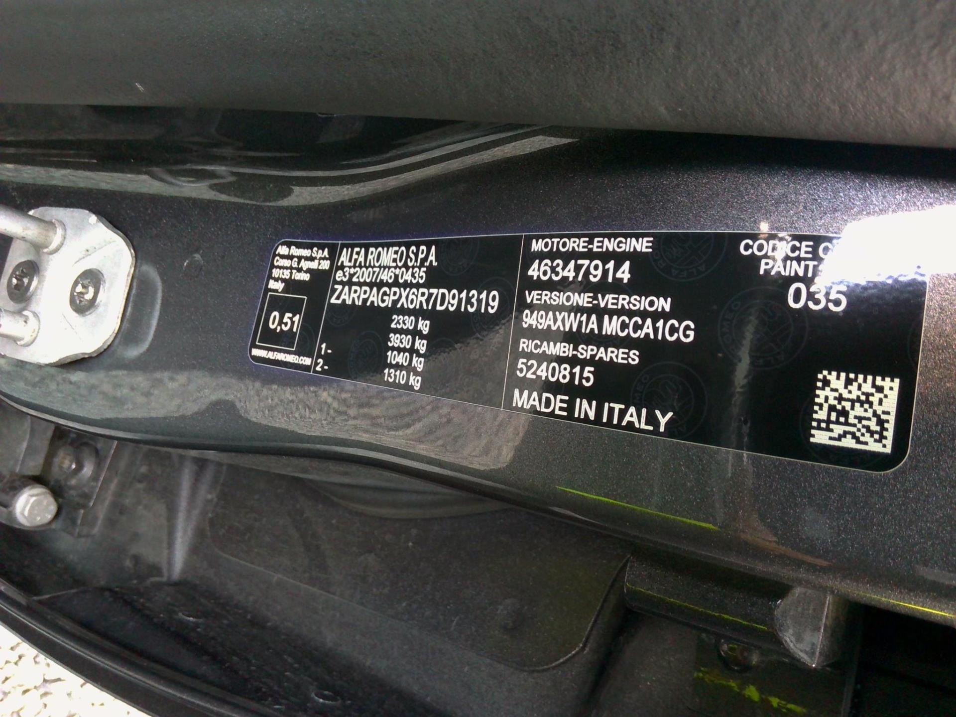 ALFA ROMEO Stelvio 2.2 160 ch AT8 Veloce 2024