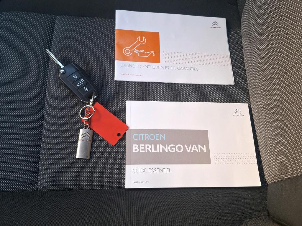 Citroen BERLINGO VAN M 650 BLUEHDI 100 S&S CLUB 2019