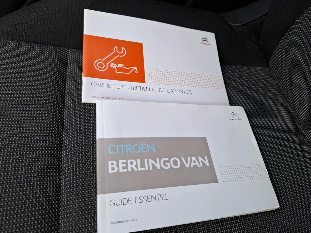 Citroen BERLINGO VAN M 650 BLUEHDI 100 S&S CLUB 2019