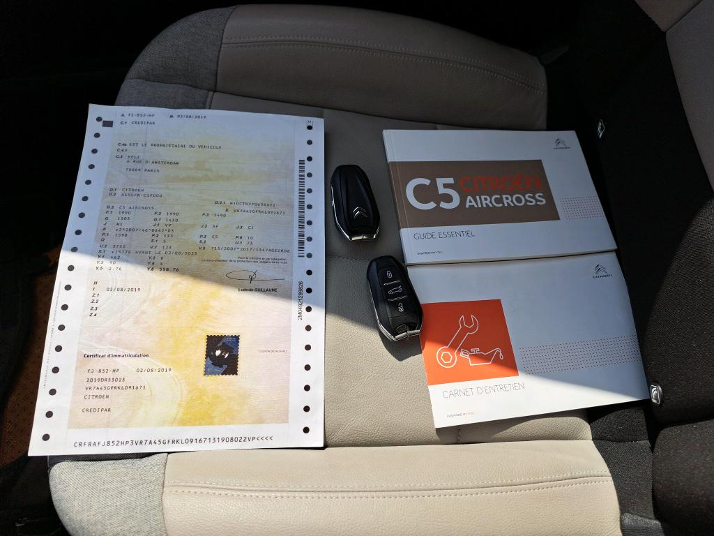 Citroen C5 Aircross PureTech 180 S&S EAT8 Business+ 2019