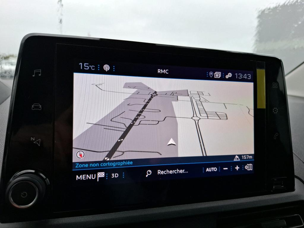 Peugeot PARTNER FOURGON STANDARD 650 KG BLUEHDI 100 S&S BVM6 ASPHALT 2022