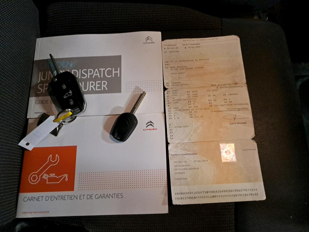 Citroen JUMPY FGN XS BLUEHDI 100 S&S BVM6 CLUB 2019