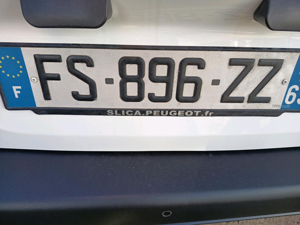 Peugeot PARTNER FOURGON STANDARD 1000 KG BLUEHDI 100 S&S BVM5 ASPHALT 2020