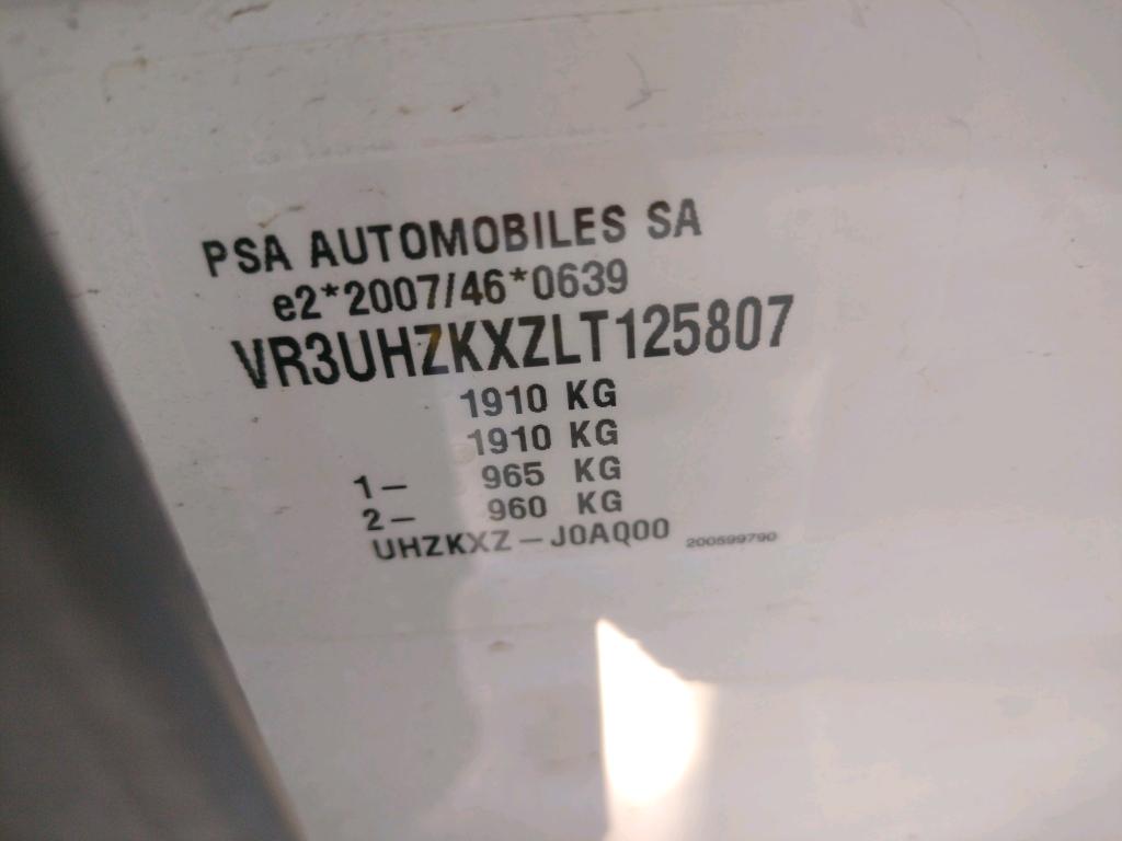 Peugeot 208 ELECTRIQUE 50 KWH 136 ACTIVE BUSINESS R 2020