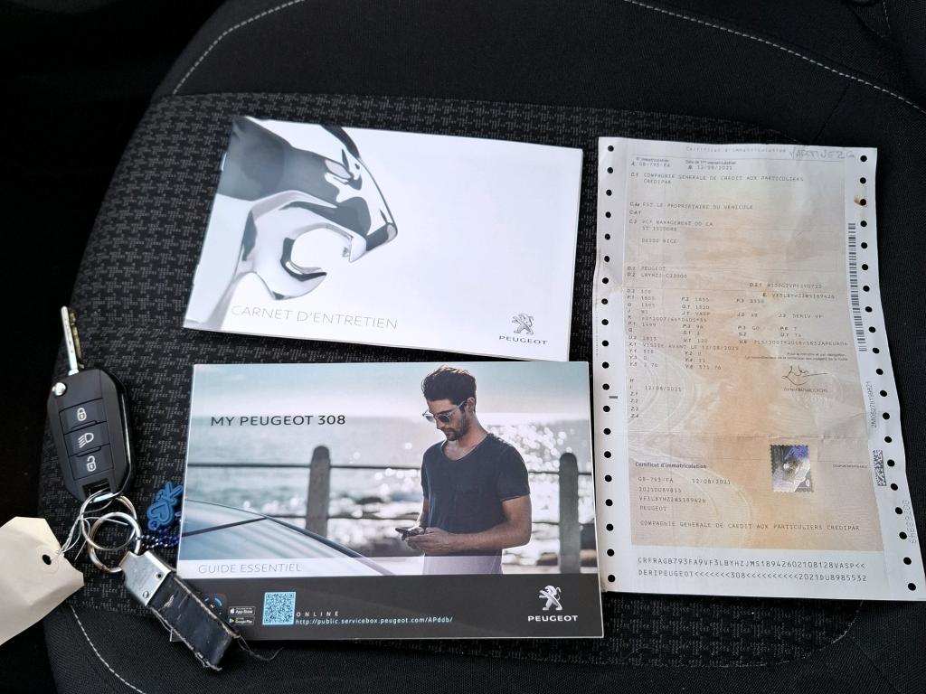 Peugeot 308 AFFAIRE BLUEHDI 130 S&S BVM6 PREMIUM PACK 2021