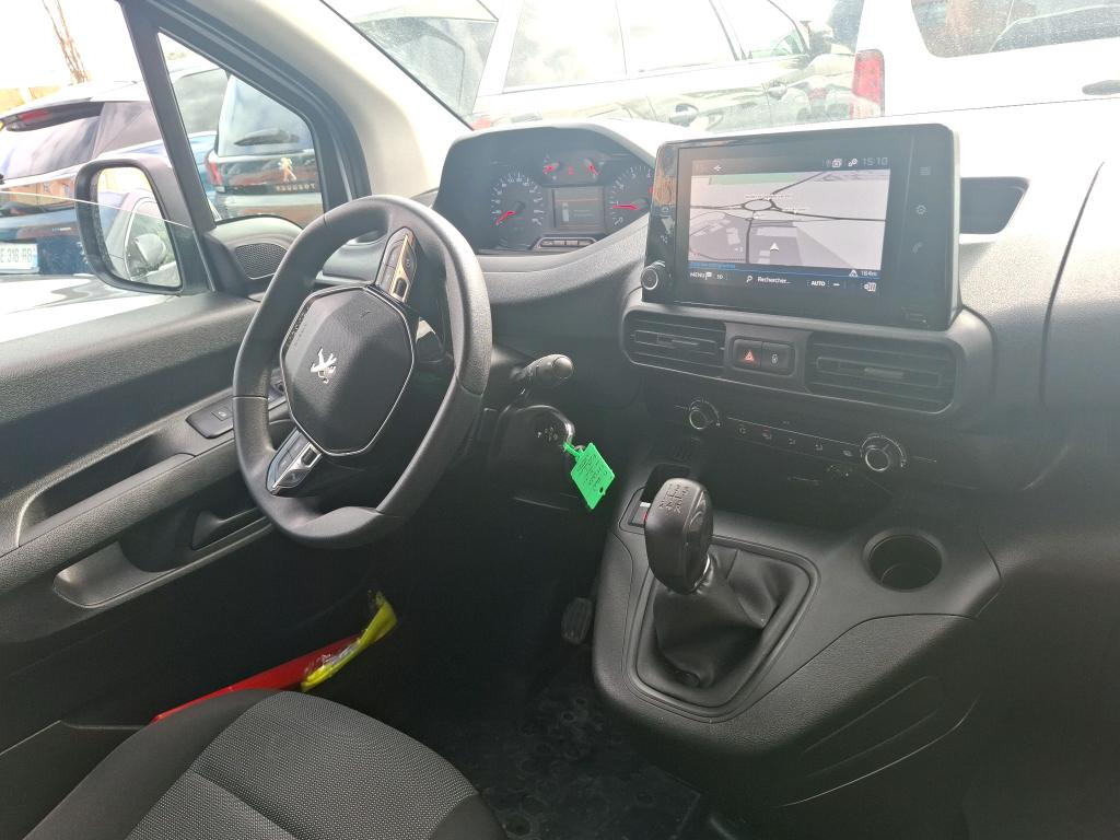 Peugeot PARTNER FOURGON STANDARD 650 KG BLUEHDI 100 S&S BVM5 ASPHALT 2021