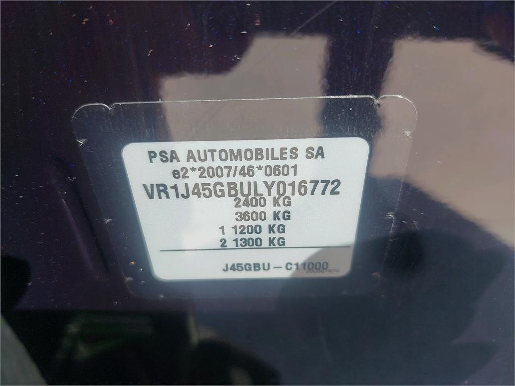 DS DS7 Crossback Hybride E-Tense 300 EAT8 4x4 So Chic 2020