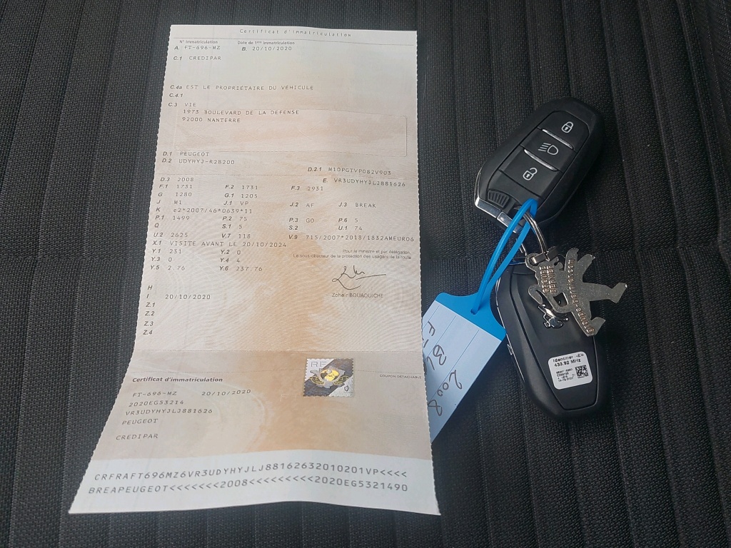 Peugeot 2008 BlueHDi 100 S&S BVM6 Active Business 2020
