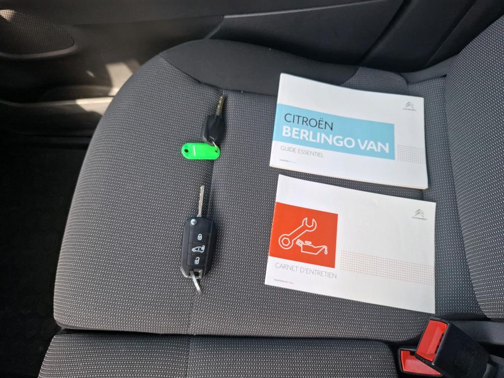 Citroen BERLINGO VAN M 650 BLUEHDI 100 S&S BVM5 CLUB 2020