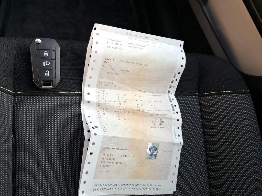 Citroen C3 SOCIETE BLUEHDI 100 S&S BVM FEEL NAV 2019