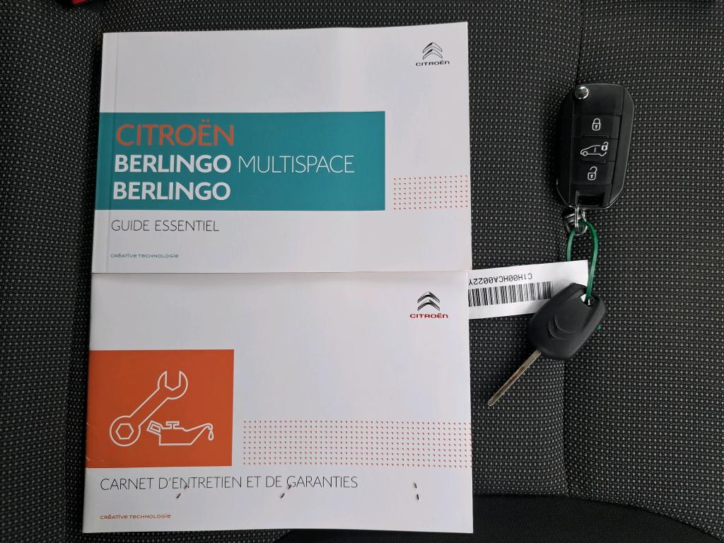 Citroen BERLINGO VAN M 650 BLUEHDI 100 S&S BVM5 CLUB 2020