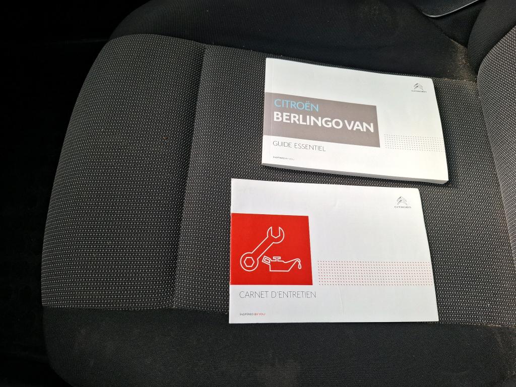 Citroen BERLINGO VAN M 650 BLUEHDI 100 S&S BVM5 CLUB 2019