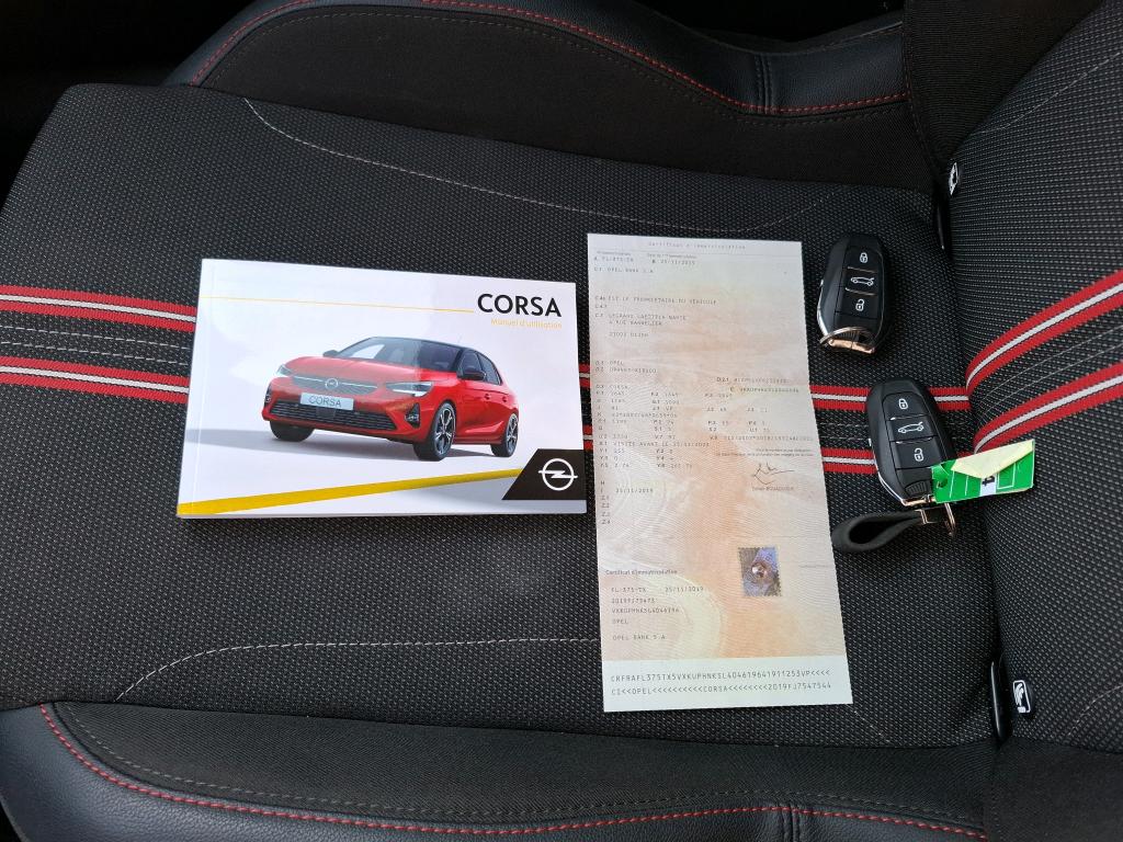 Opel Corsa 1.2 Turbo 100 ch BVA8 GS Line 2019