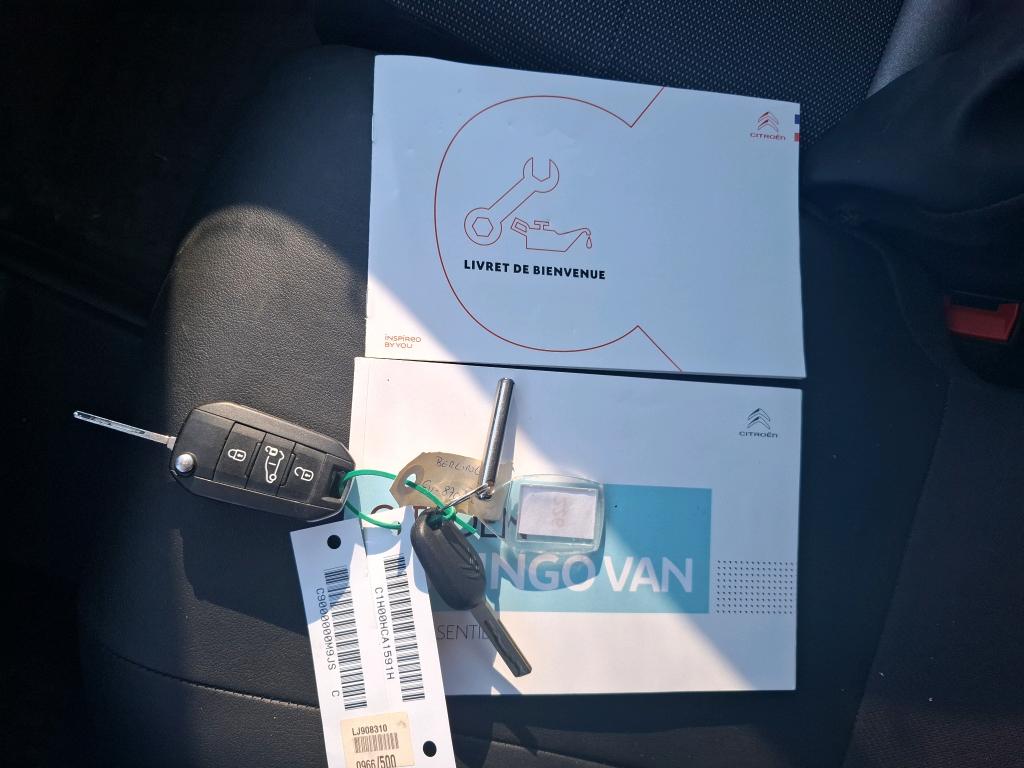 Citroen BERLINGO VAN M 650 BLUEHDI 100 S&S BVM5 CLUB 2020