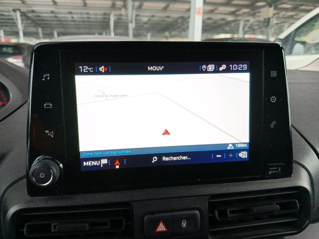 Peugeot PARTNER FOURGON STANDARD 1000 KG BLUEHDI 100 S&S BVM5 ASPHALT 2019