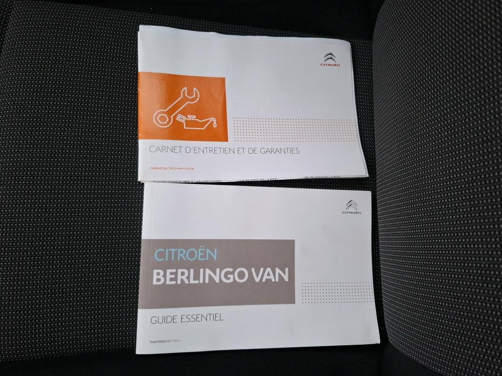 Citroen BERLINGO VAN M 650 BLUEHDI 100 S&S CLUB 2019