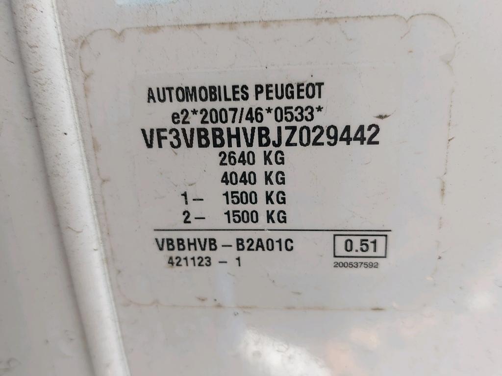 Peugeot EXPERT FGN TOLE STANDARD BLUEHDI 95 BVM5 PREMIUM 2018
