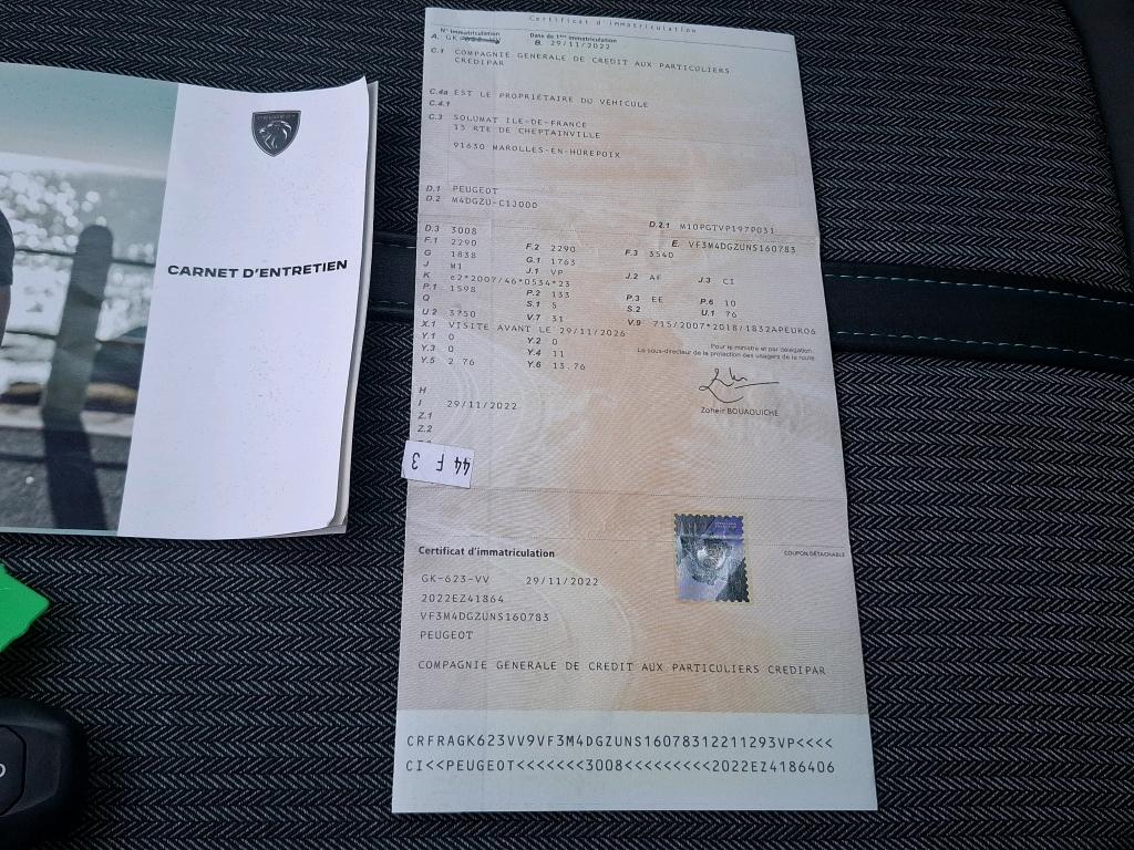 Peugeot 3008 Hybrid 225 e-EAT8 Active Pack 2022