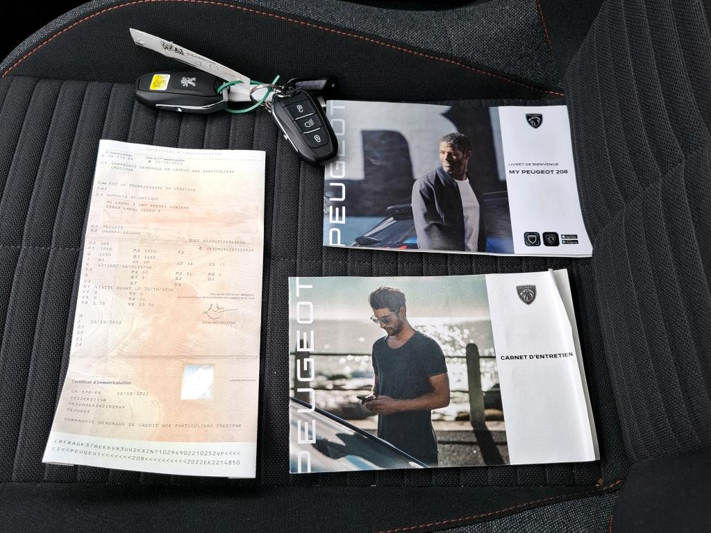 Peugeot 208 Electrique 50 kWh 136ch Active Pack 2022