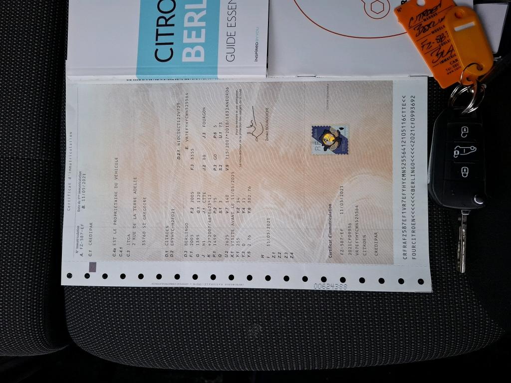 Citroen BERLINGO III VAN