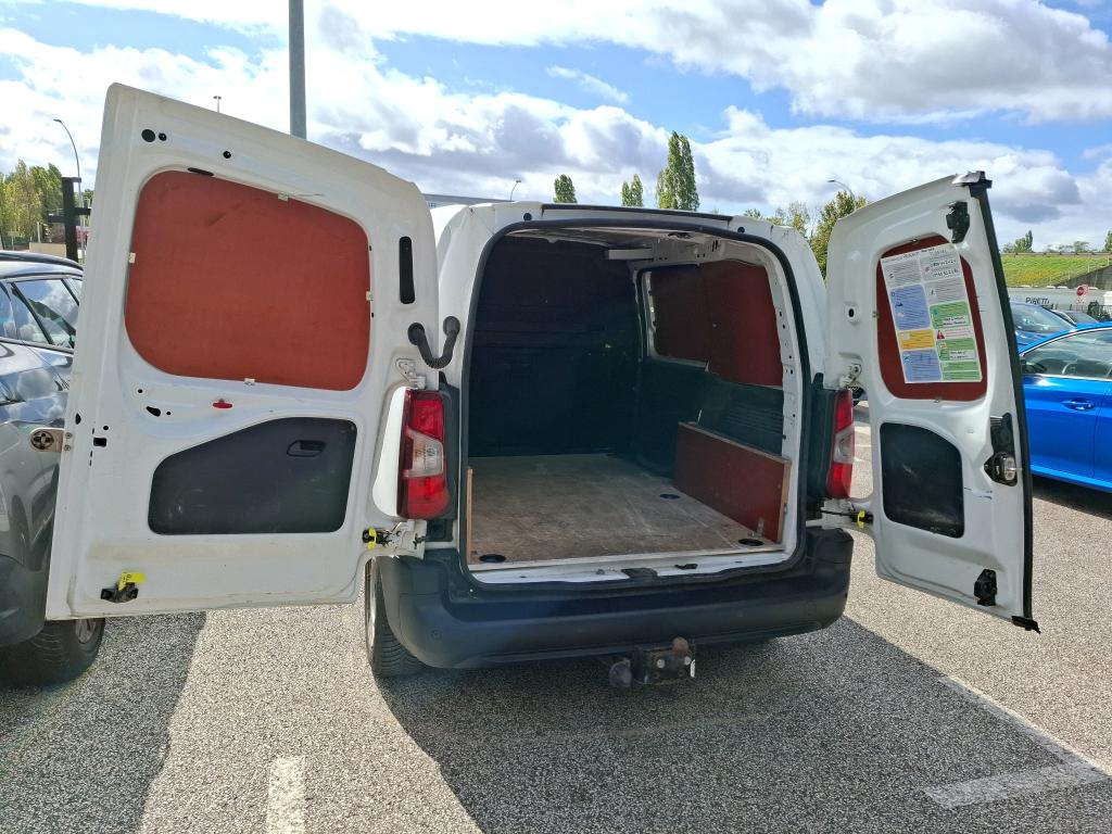 Peugeot PARTNER FOURGON STANDARD 650 KG BLUEHDI 100 BVM5 PREMIUM 2019
