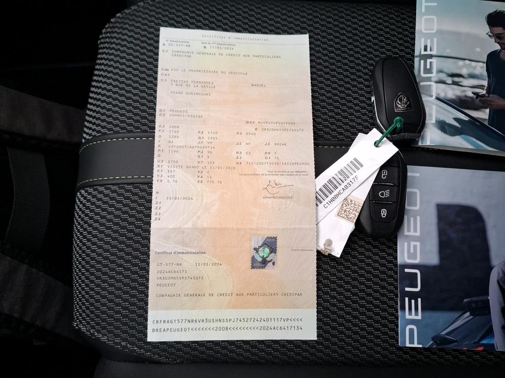 Peugeot 2008 PureTech 130 S&S EAT8 GT 2024