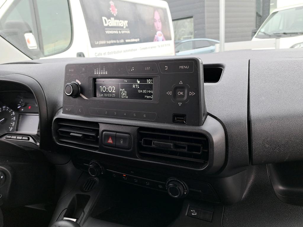 Citroen BERLINGO VAN M 650 BLUEHDI 100 S&S BVM5 CLUB 2020