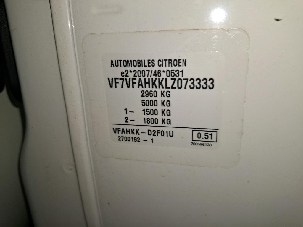 Citroen JUMPY CAB APPROFONDIE XL BLUEHDI 120 BVM6 CLUB 340 NM 2020