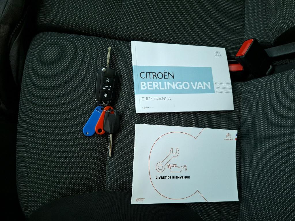 Citroen BERLINGO VAN M 650 BLUEHDI 100 S&S BVM5 CLUB 2020