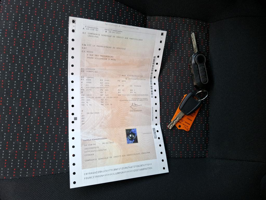 Citroen JUMPER TOLE 35 L3H2 BLUEHDi 140 S&S BVM6 DRIVER 2021