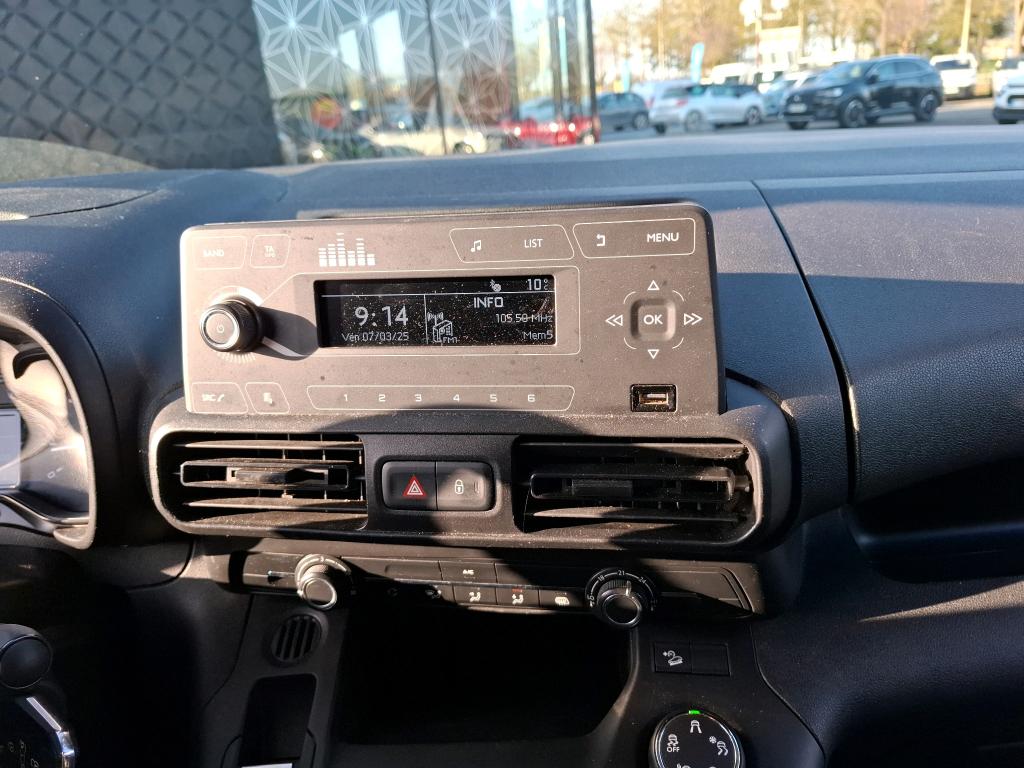 Citroen BERLINGO VAN M 650 BLUEHDI 100 S&S CLUB 2019