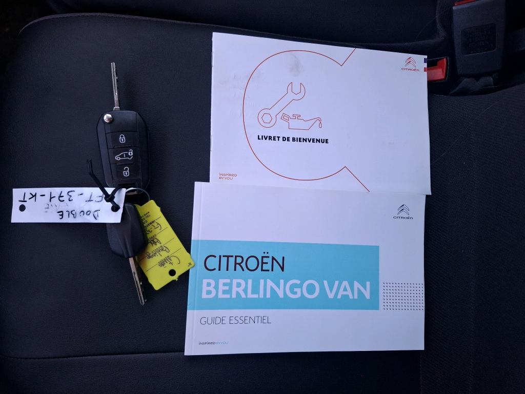 Citroen BERLINGO VAN M 650 BLUEHDI 100 S&S BVM5 CLUB 2020