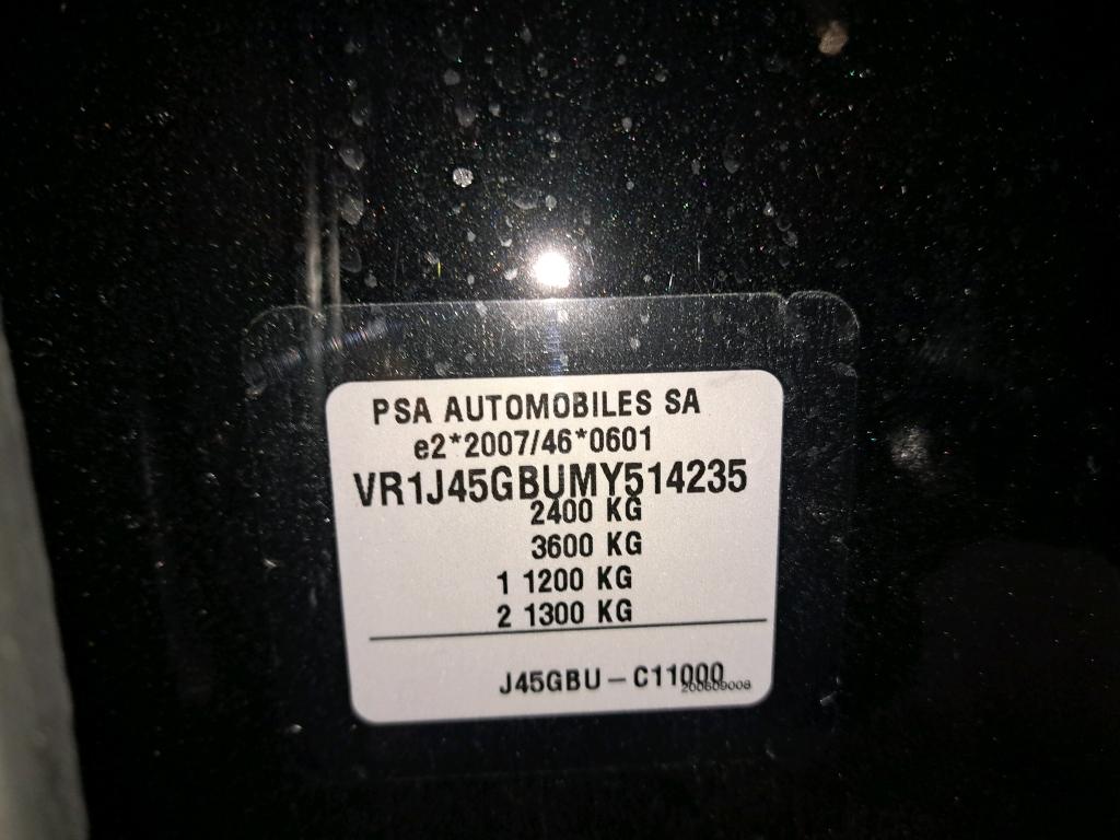 DS DS7 Crossback Hybride E-Tense 300 EAT8 4x4 Performance Line+ 2021