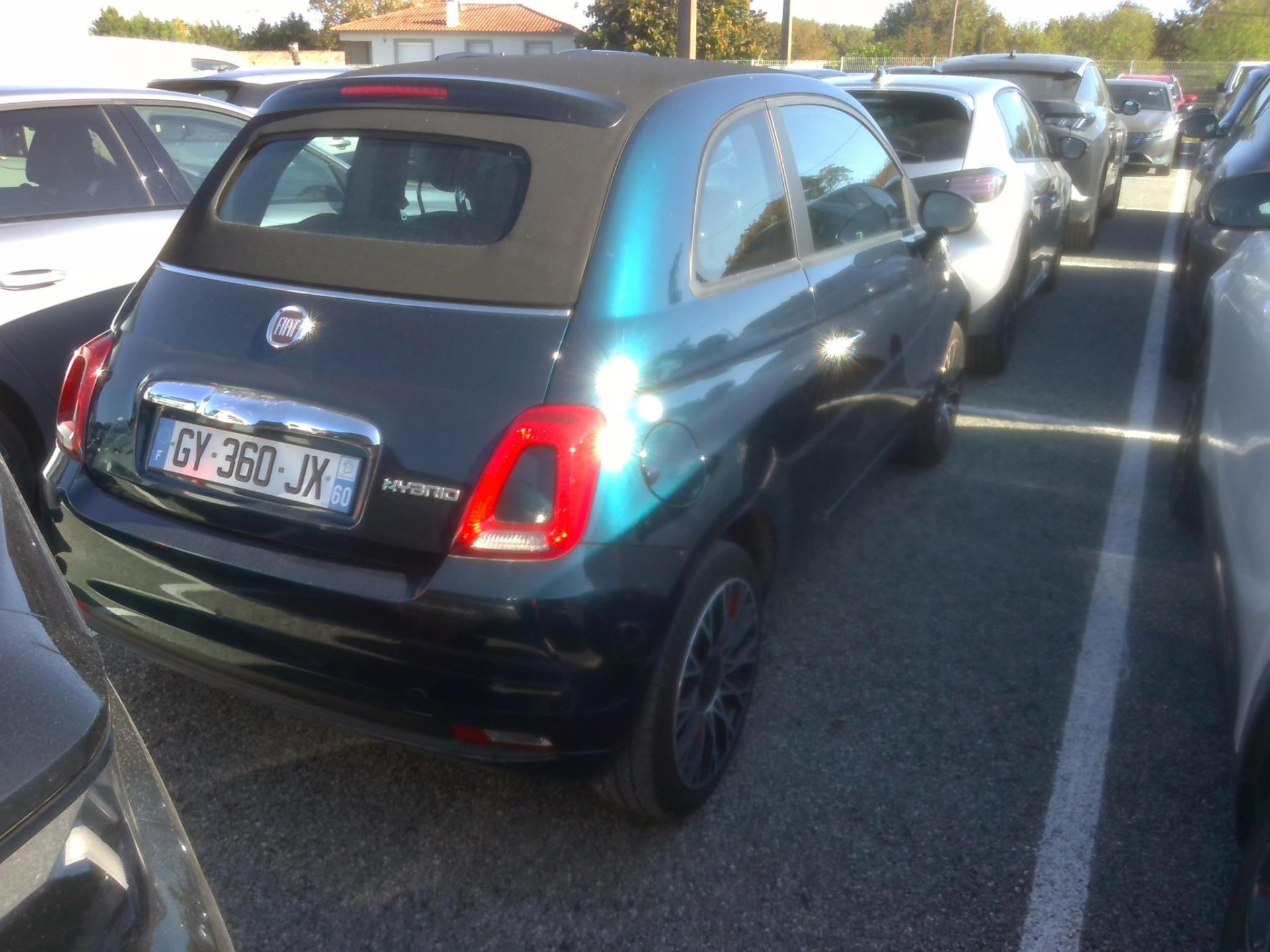 FIAT 500C 1.0 70 ch Hybride BSG S/S  2024