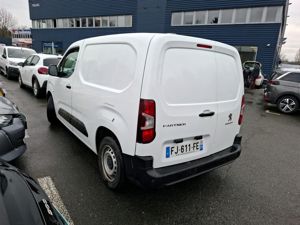 Peugeot PARTNER FOURGON STANDARD 650 KG BLUEHDI 100 BVM5 PREMIUM 2019