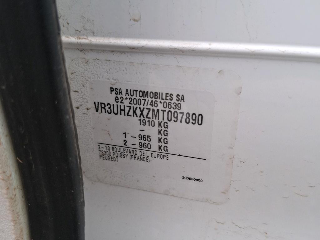 Peugeot 208 ELECTRIQUE 50 KWH 136 ACTIVE BUSINESS R 2021