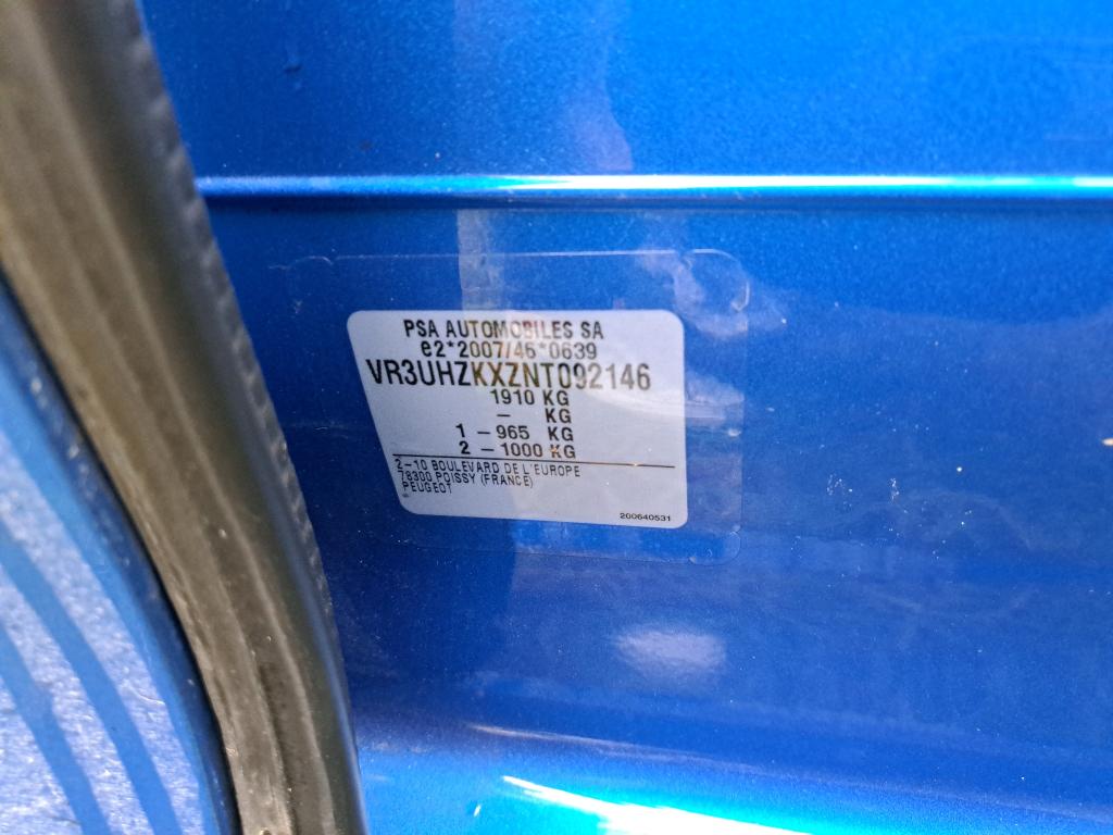 Peugeot 208 Electrique 50 kWh 136ch GT 2022