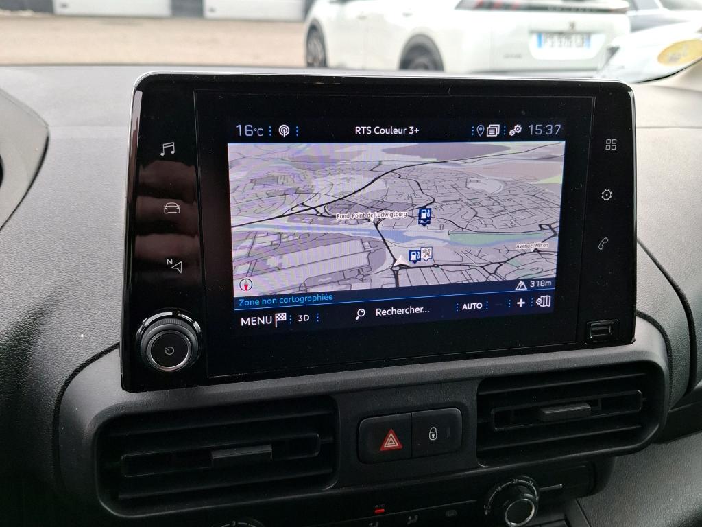 Peugeot PARTNER FOURGON M 650 KG BLUEHDI 100 S&S BVM6 2023