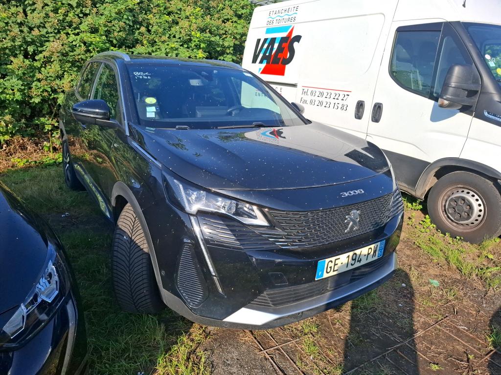 Peugeot 3008 BlueHDi 130ch S&S EAT8 GT 2022
